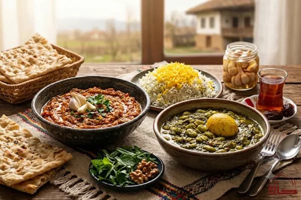 میرزاقاسمی و باقالی قاتوق؛ دو غذای اصیل گیلانی که باید در لاهیجان امتحان کنید