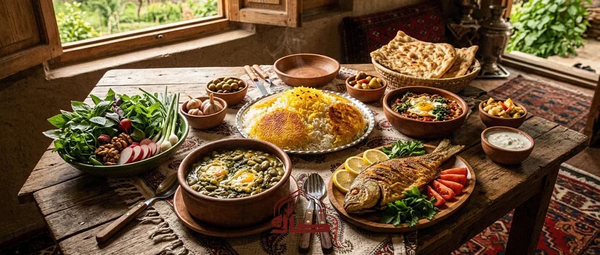 چرا غذای گیلانی در رستوران های لاهیجان با جاهای دیگر متفاوت است؟
